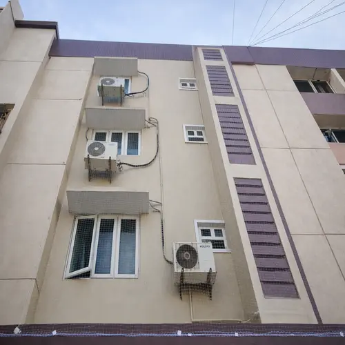 Duct Area Safety Nets Installation