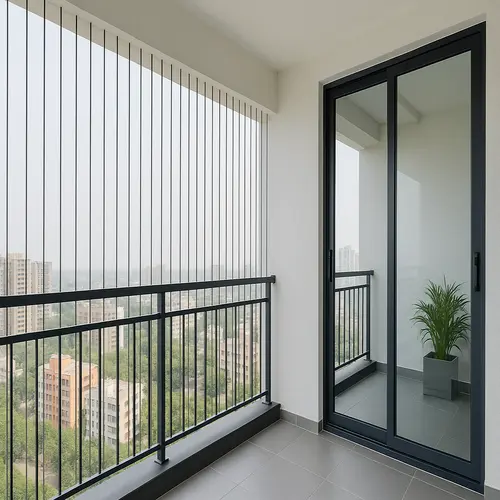 Premium Quality Invisible Grills for Balcony - Chennai Safety Solutions