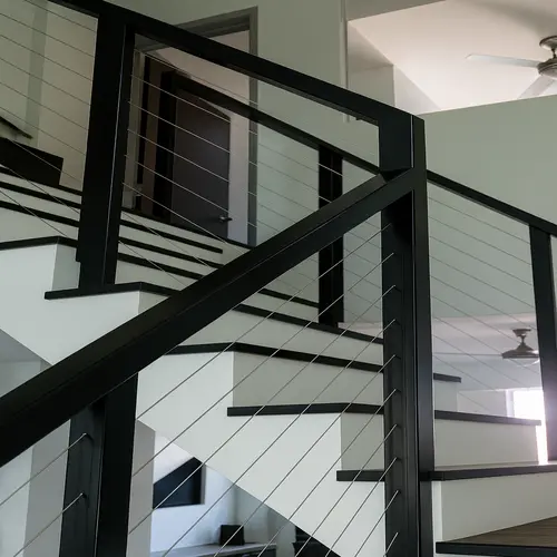 Premium Staircase Invisible Grills - Chennai Safety Solutions1